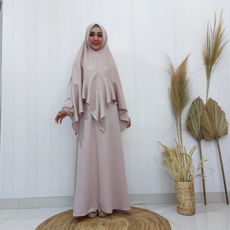 Baju Gamis Syar'i Wanita Deloxa Boutique MM 355