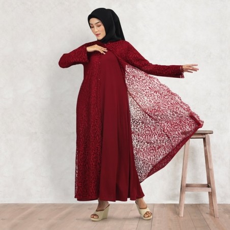 Baju Gamis Wanita Deloxa Boutique MM 469