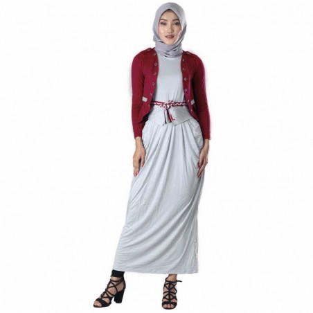 Inficlo Wanita Pakaian Gamis SOP 287